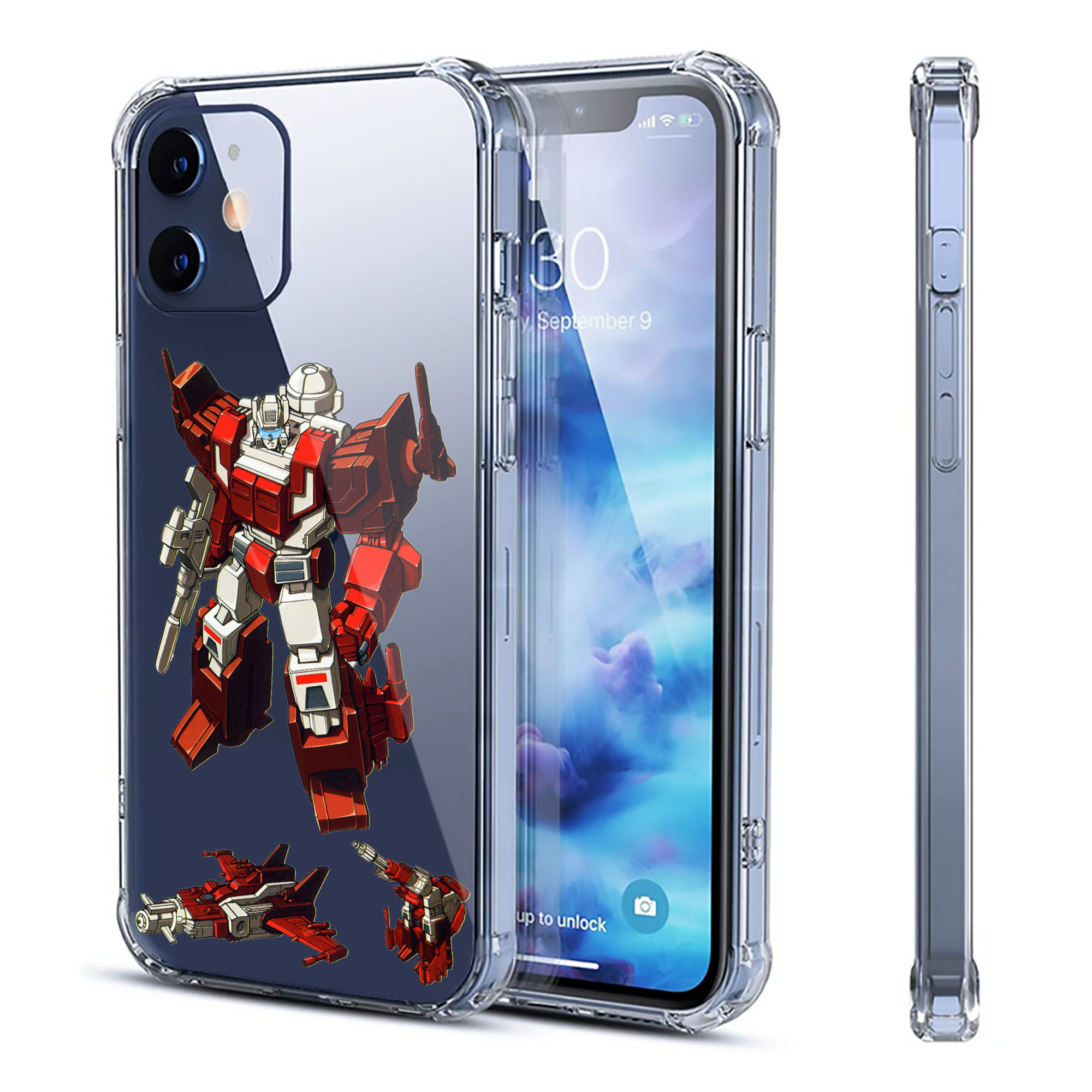 （画像用）  【iPhone 12シリーズ対応】透明スマホケース（クリアソフトケース）